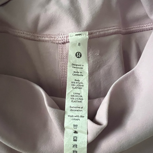 Lululemon Align High Rise Leggings. Size 8. 25” - Picture 3 of 4
